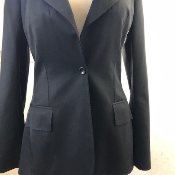Stella McCartney Black Jacket Made in Italy M - Picture 3 of 15